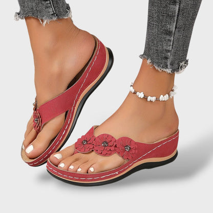 Sandalias ortopédicas mujer slip-on cómodas