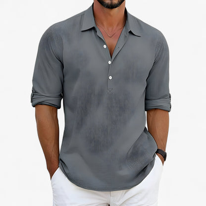 Camisa Polo Hombre Ligera Verano Ajuste Clásico
