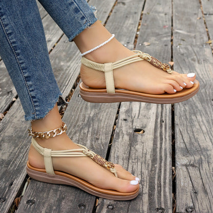 Sandalias Mujer de Verano Diseño Sofisticado Ajuste Comodo