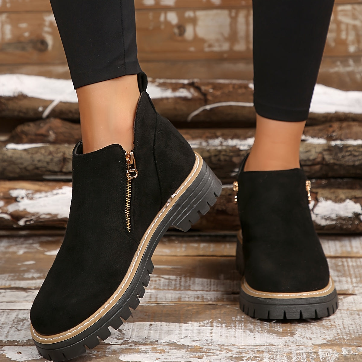 Botines Mujer Ortopédicos Suela Ergonómica Estampado Animal