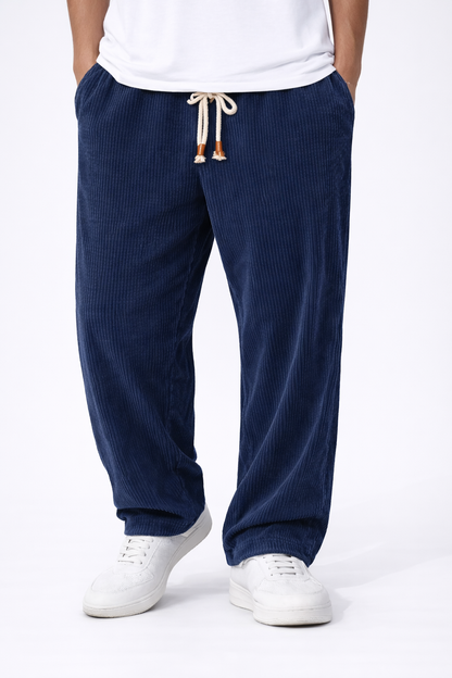 Pantalones Hombre de Pana Comodos Corte Regular