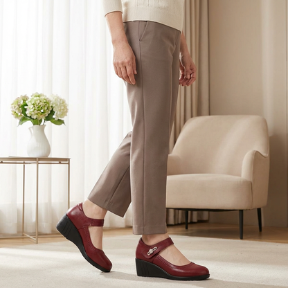 Zapatos Tacón Medio Mujer Diseño Ergonómico Uso Diario