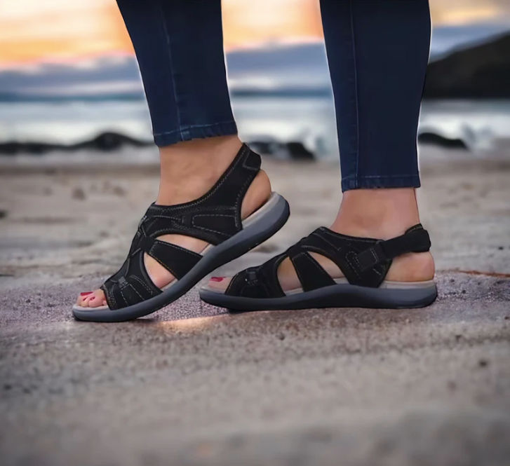 Sandalias Mujer Acolchadas Suaves Comodas Ajuste Confort
