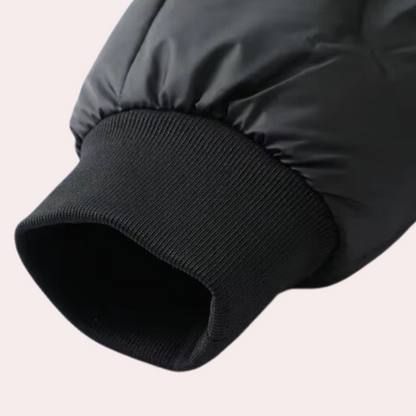 Chaqueta Acolchada Hombre con Cremallera Ajuste Regular