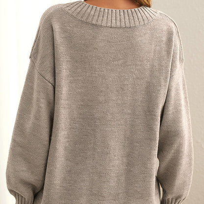 Jersey Mujer de Punto Suave y Ajuste Clásico