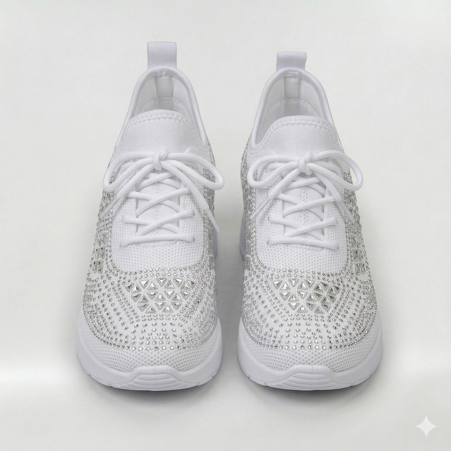 Zapatillas Mujer Deportivas Plataforma Cuña Brillantina