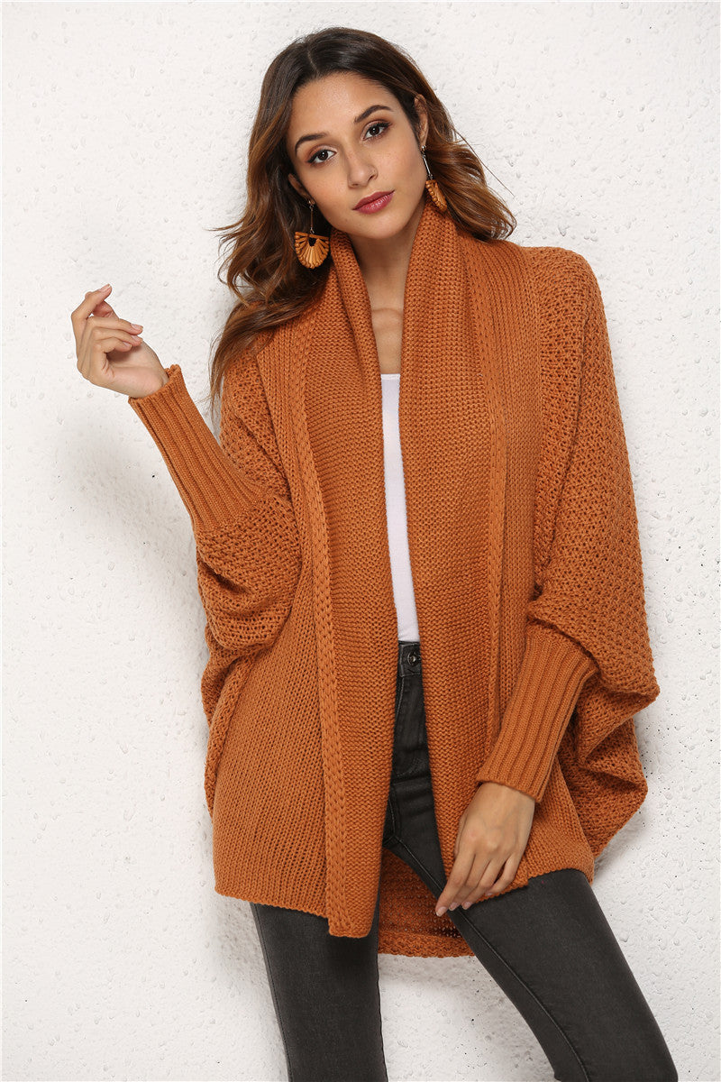 Cárdigan Mujer de Punto Oversize Ajuste Holgado - Mavetta