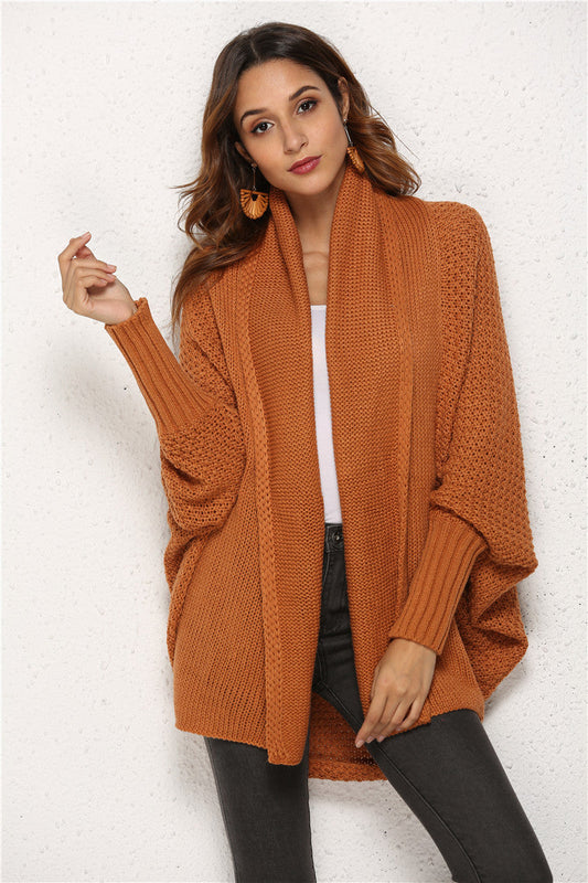 Cárdigan Mujer de Punto Oversize Ajuste Holgado - Mavetta