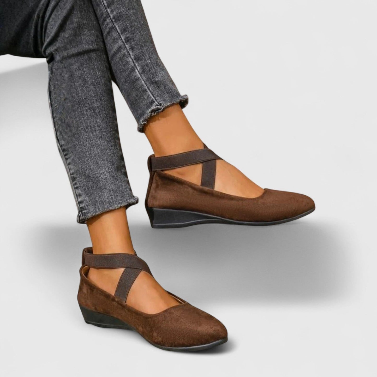 Zapatos Mary Jane Mujer Plataforma Tiras Cruzadas