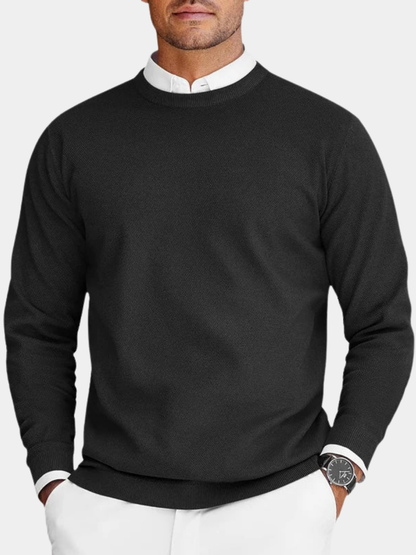 Jersey hombre Cuello redondo Clasico Comodo Diario - Mavetta
