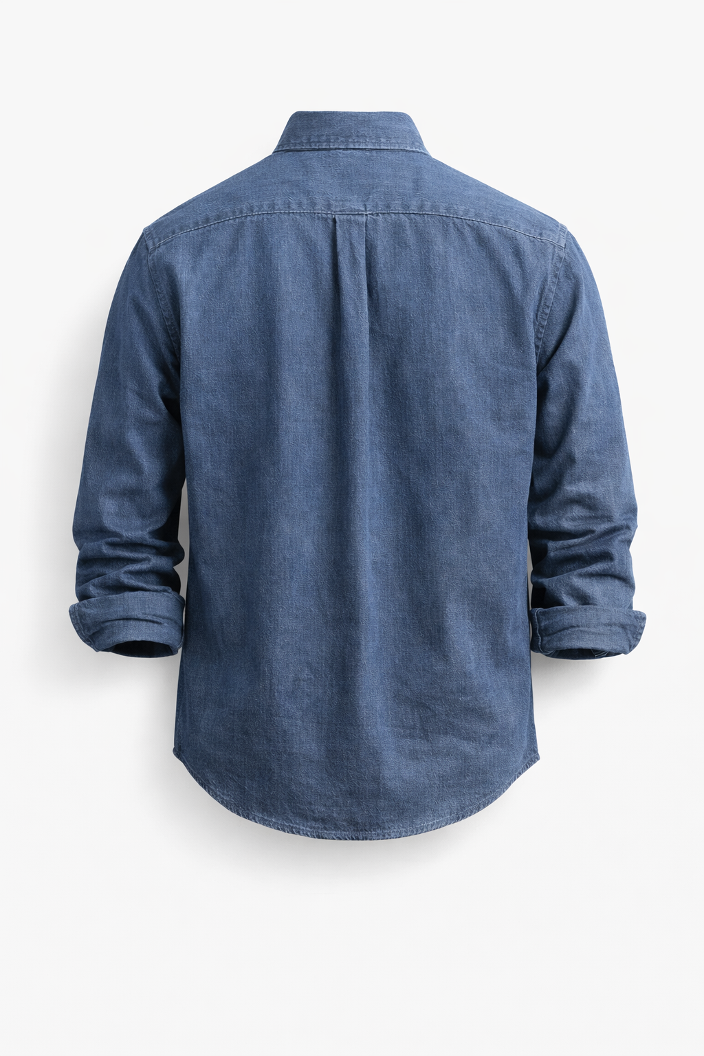 Camisa hombre de lino botones manga larga elegante