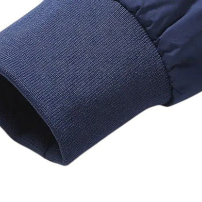 Chaqueta Bomber Hombre Ligera Cremallera Cuello Alto