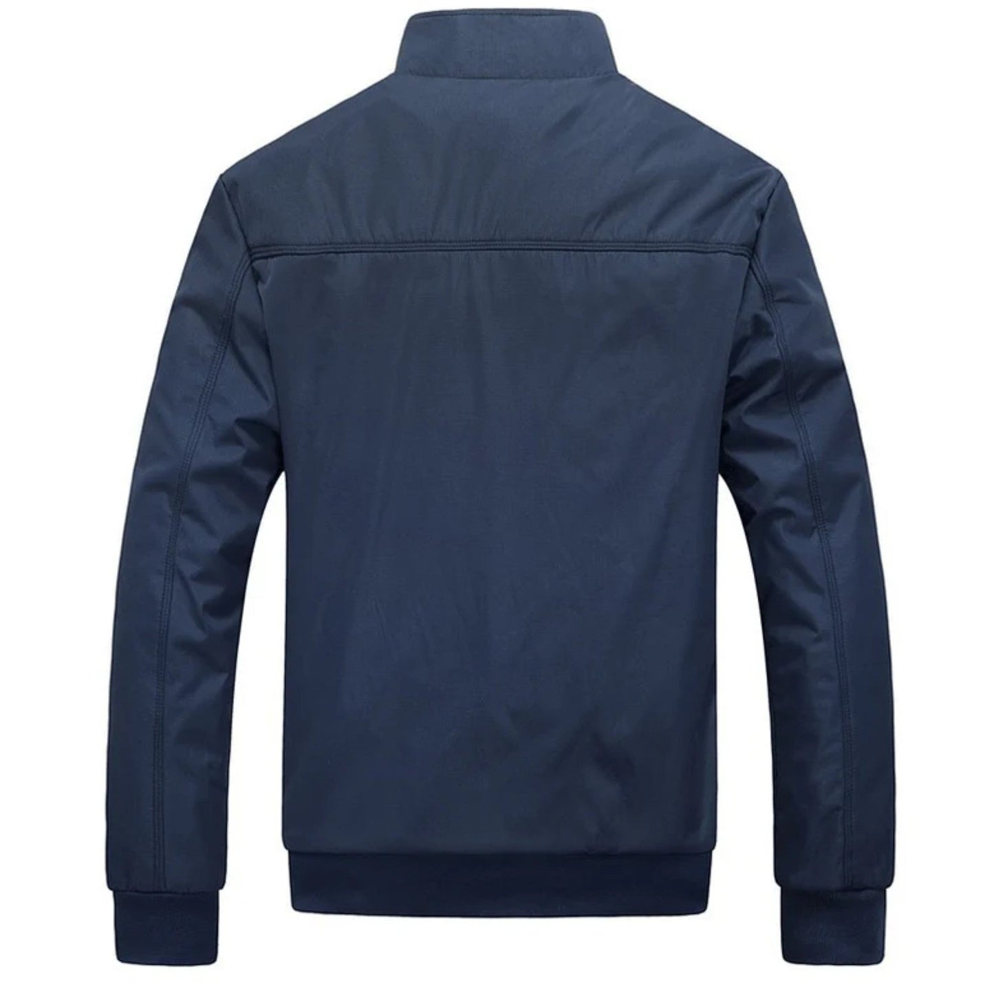 Chaqueta Bomber Hombre Ligera Cremallera Cuello Alto