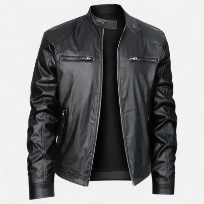 Chaqueta Hombre de Piel Ajuste Clásico - Mavetta