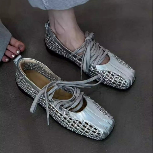 Zapatillas Mujer Casual Malla Transpirable Sin Cordones - Mavetta