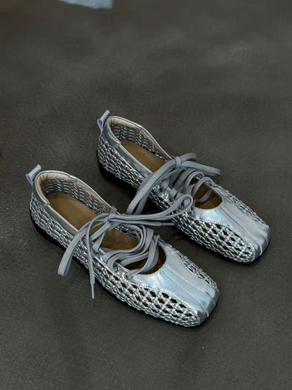Zapatillas Mujer Casual Malla Transpirable Sin Cordones