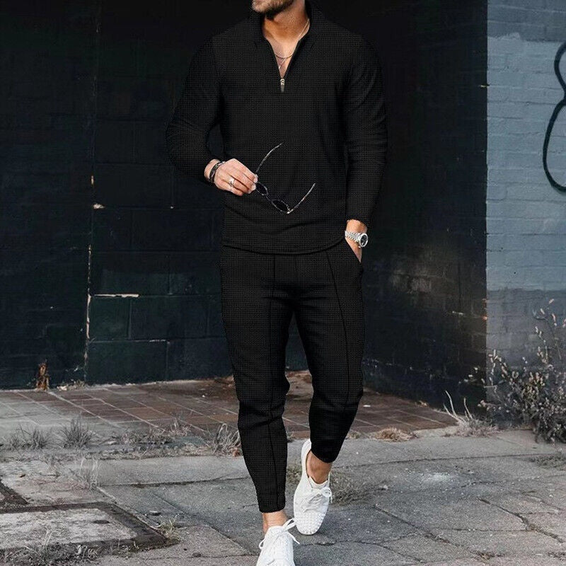 Conjunto chándal hombre deportivo cremallera