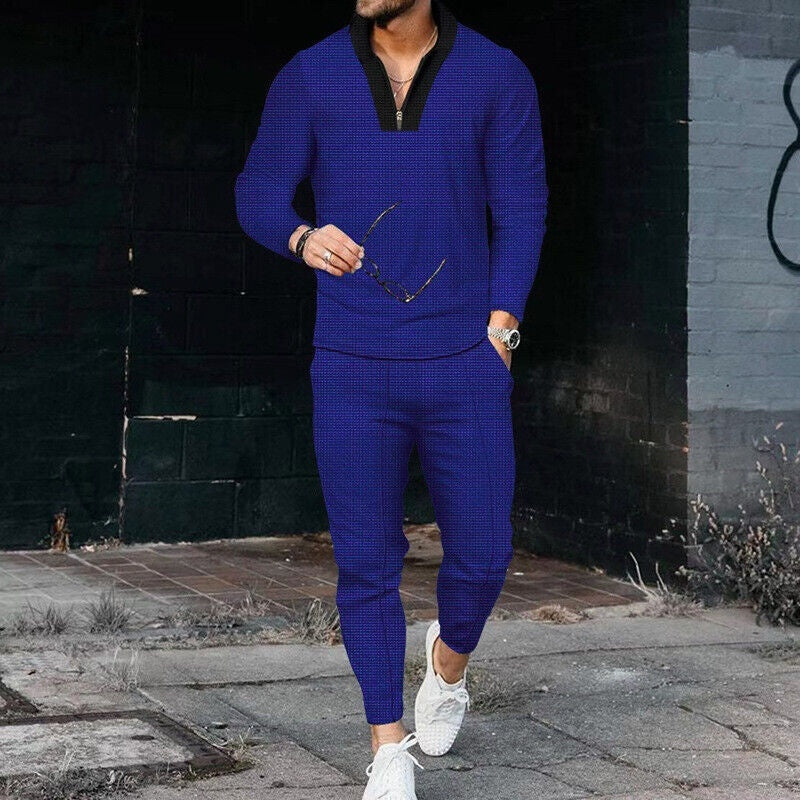 Conjunto chándal hombre deportivo cremallera