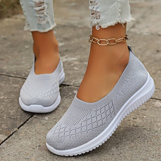 Zapatillas Slip-On Mujer con Suela Flexible Comoda - Mavetta