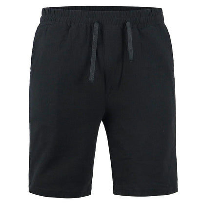 Bermudas Hombre Casual Algodón Cintura Elástica Cordón Ajustable