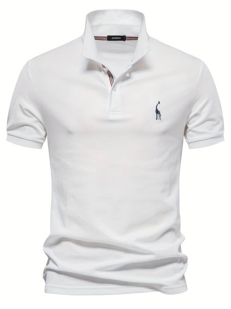 Polo Hombre Manga Corta Cuello Tradicional Clásico