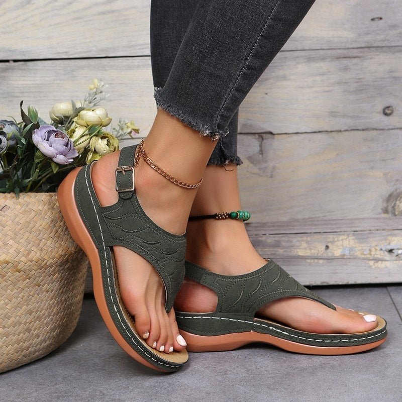Sandalias Mujer Ortopédicas Comodas Diseño Actual