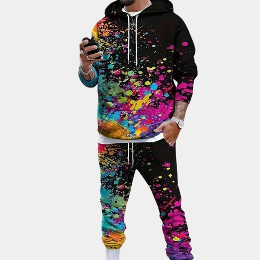 Conjunto Hombre de Algodón Estampado Ajuste Regular - Mavetta