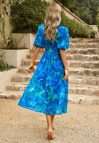 Vestido Mujer Ligero Sofisticado Corte Elegante Fiesta Oficina