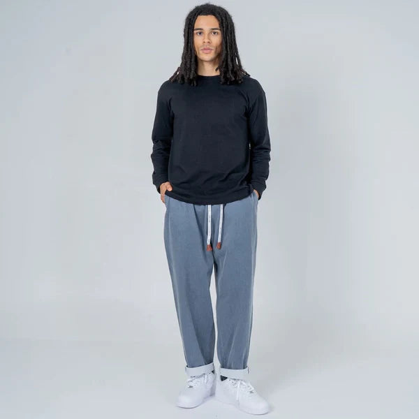 Pantalones Vaqueros Hombre Cómodos Ajuste Regular