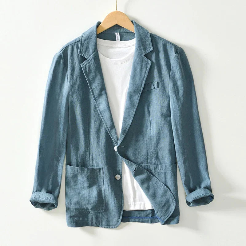 Blazer Hombre Casual con Solapa Tipo Notch - Mavetta