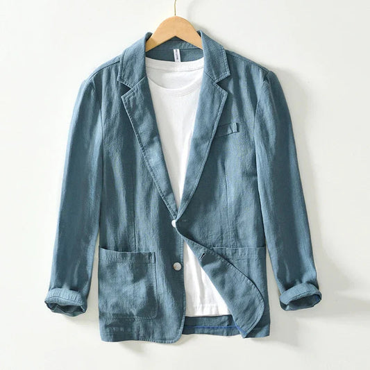 Blazer Hombre Casual con Solapa Tipo Notch - Mavetta