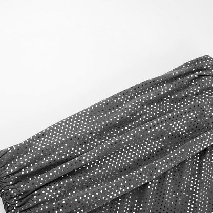Vestido fiesta mujer de lentejuelas brillante elegante