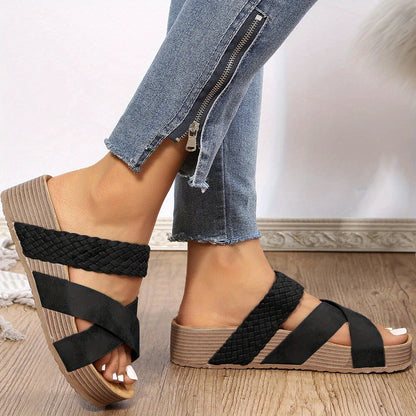 Sandalias Mujer Cuña Corcho Diseño Ligero y Cómodo - Mavetta