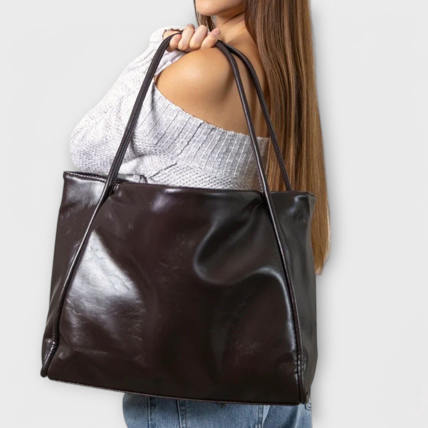 Bolso Clásico Mujer de Cuero Estilo Elegante