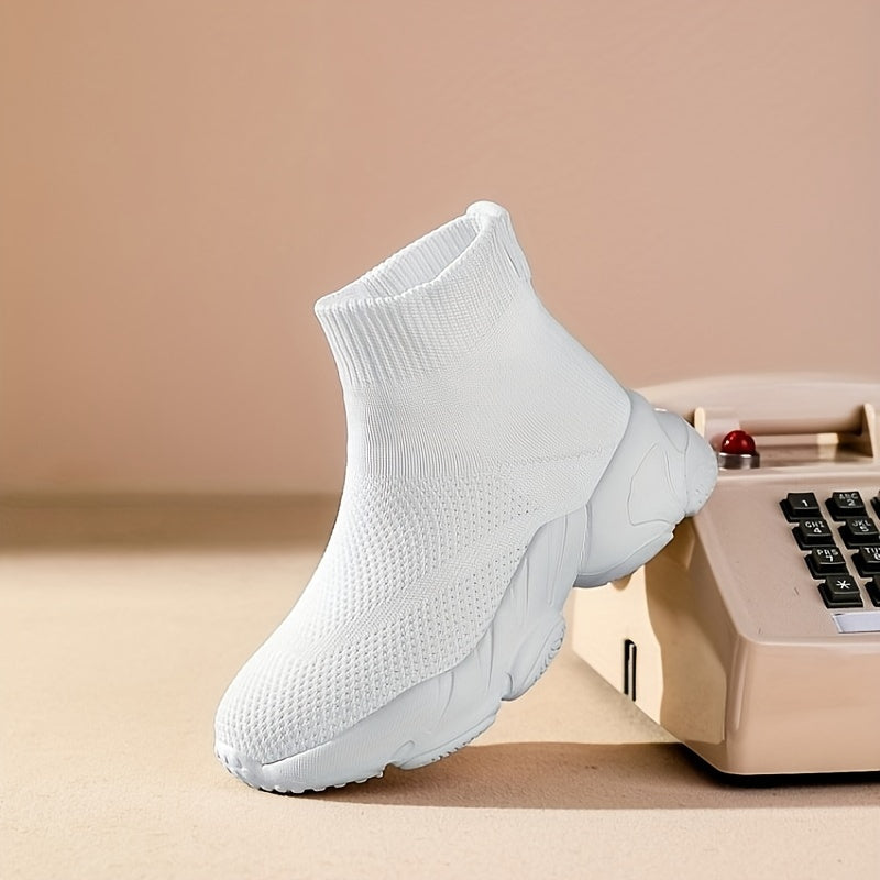 Zapatillas Calcetín Unisex Niños Transpirables Ajuste Cómodo