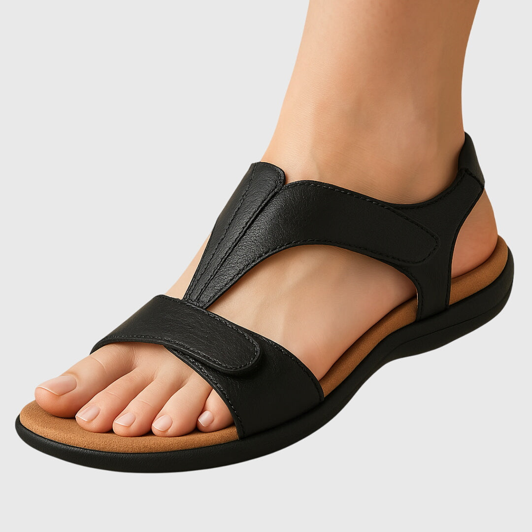 Sandalias ortopédicas mujer tiras ajustables diseño cómodo