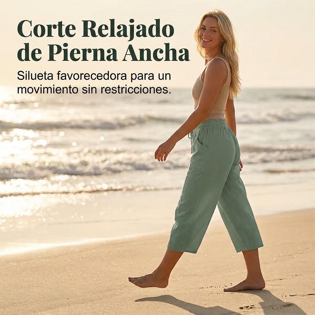 Pantalones cortos Mujer Plisados Ajuste Comodo