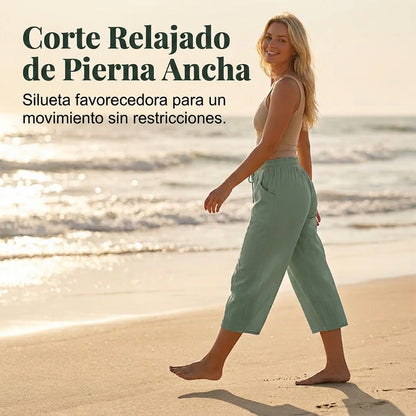 Pantalones cortos Mujer Plisados Ajuste Comodo