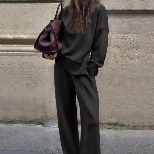 Conjunto Mujer Sudadera y Pantalón Algodón Holgado Comodo - Mavetta