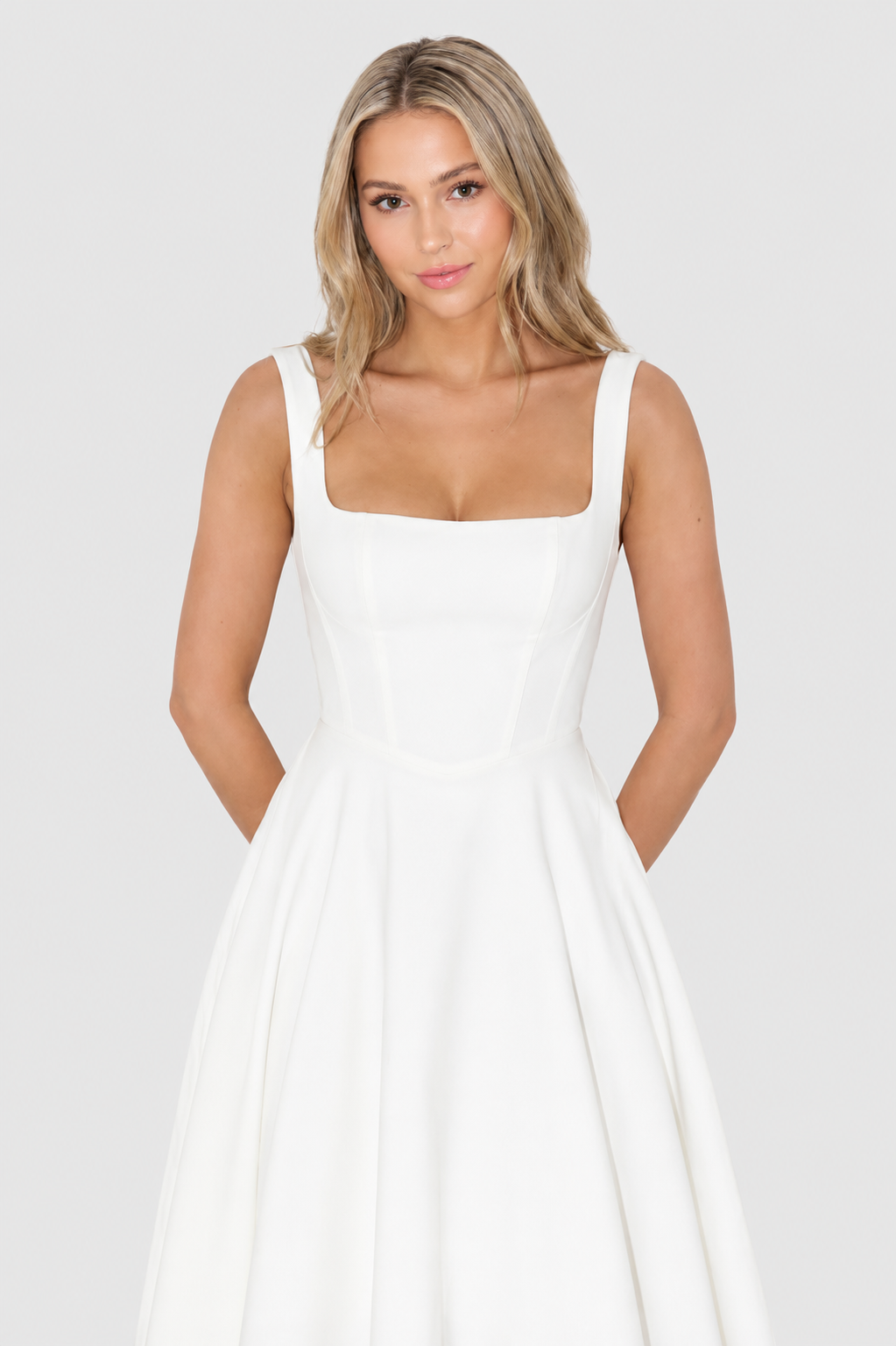 Vestido Mujer Elegante Corte Grace