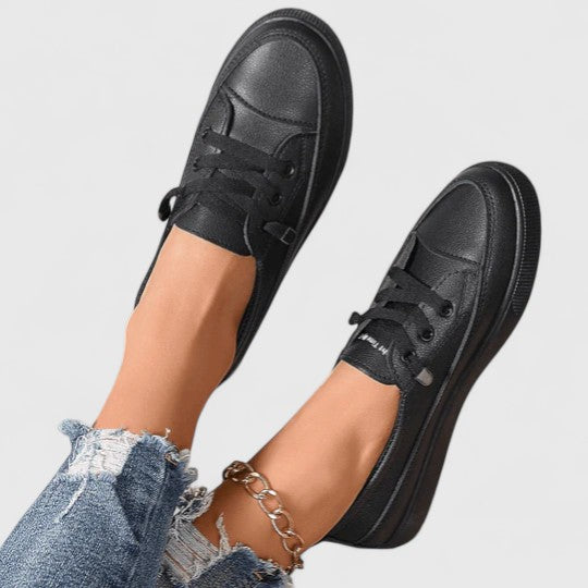 Zapatillas Mujer Clasicas Primavera Bajas con Cordones