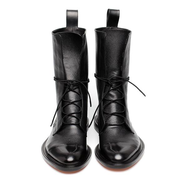 Botas Mujer de Cuero Invierno Ajuste Confortable