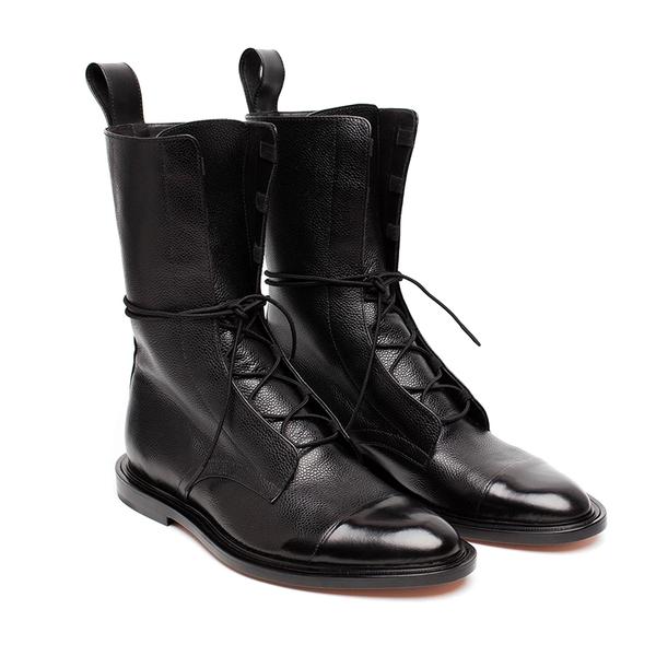Botas Mujer de Cuero Invierno Ajuste Confortable