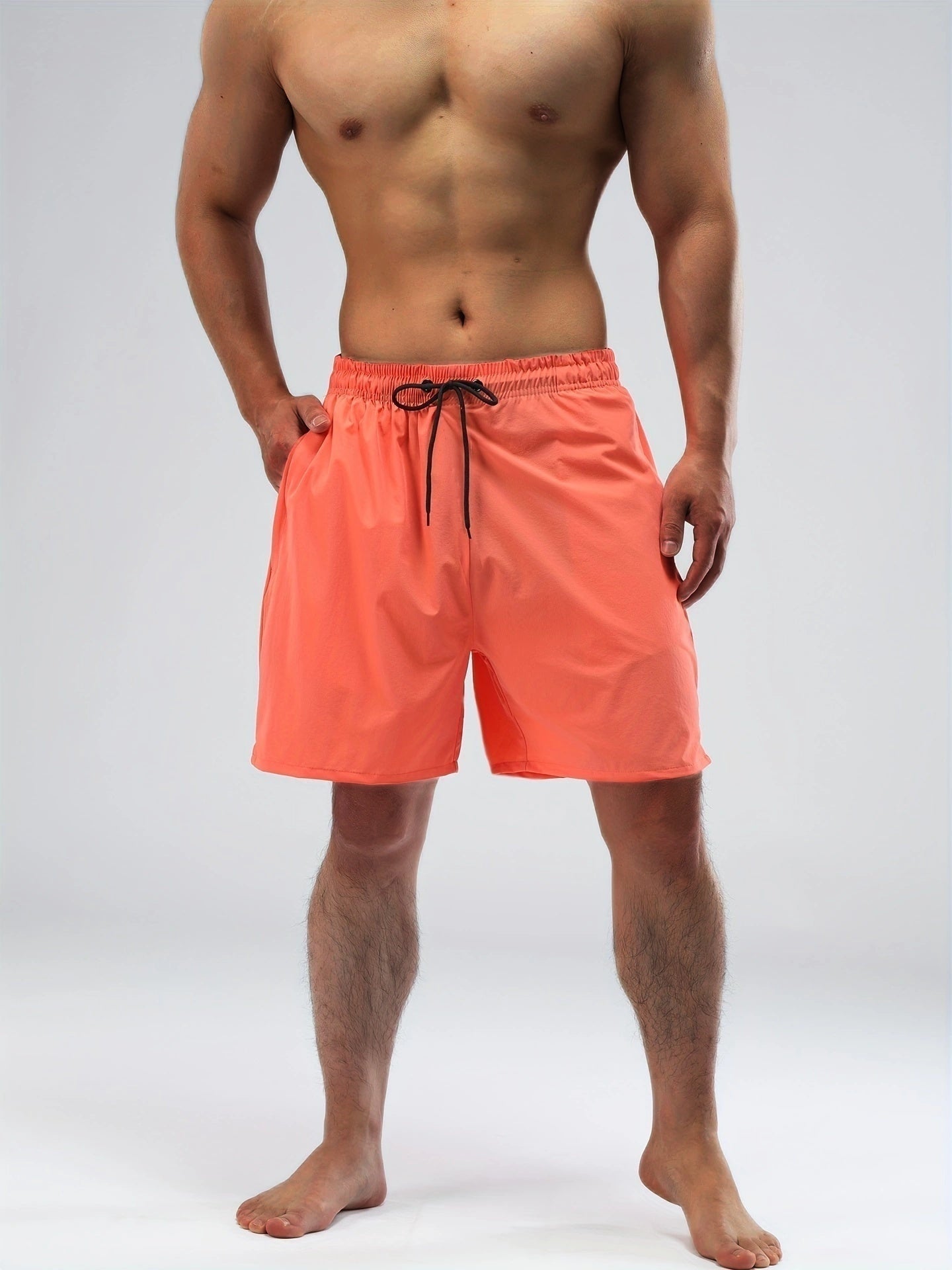 Bañador de Nylon Elástico Hombre Cintura Ajustable