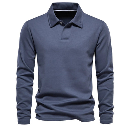 Polo Hombre Manga Larga Cuello Clásico - Mavetta