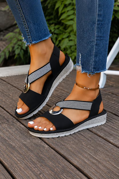 Sandalias Mujer Cuña Comodas Verano