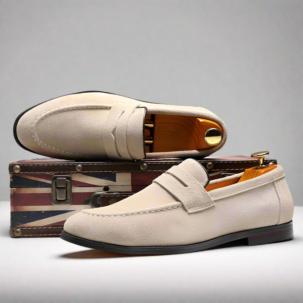 Mocasines Hombre Casual Piel Ajuste Cómodo