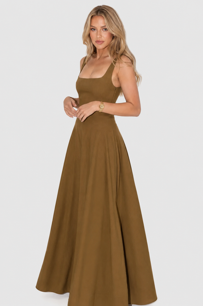Vestido Mujer Elegante Corte Grace