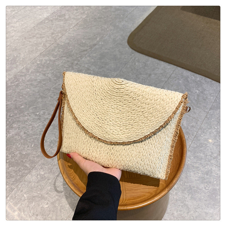 Bolso Mujer Tejido a Mano Estilo Casual