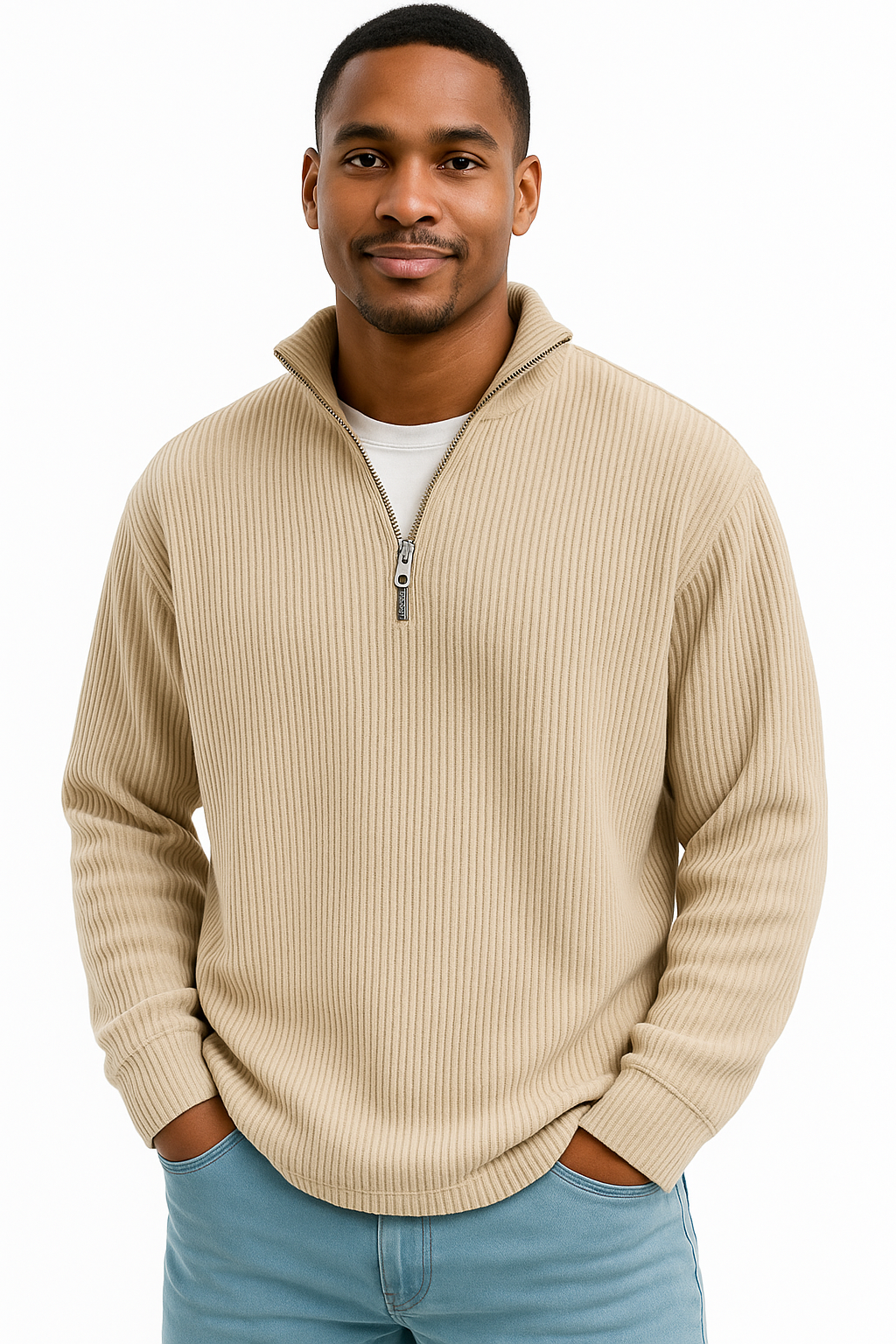 Suéter Hombre Casual Ajuste Regular